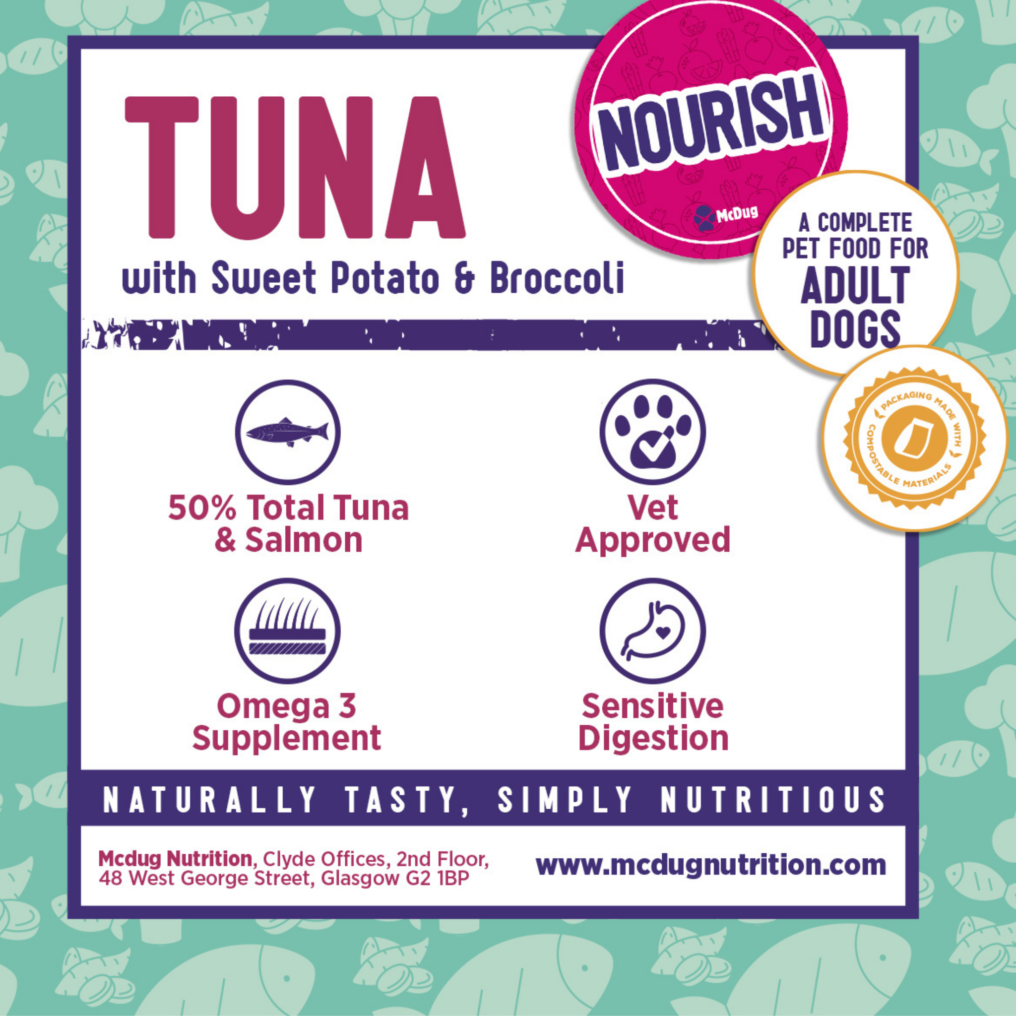 Nourish grain sales free dog food