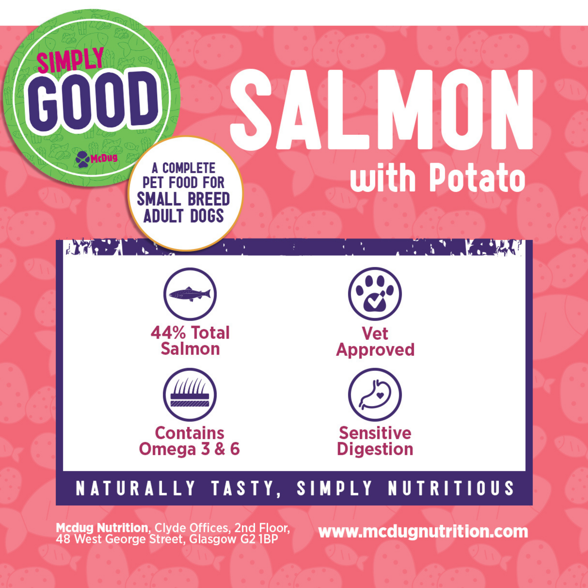 Simply Good  Salmon and Potato (Small Breed)