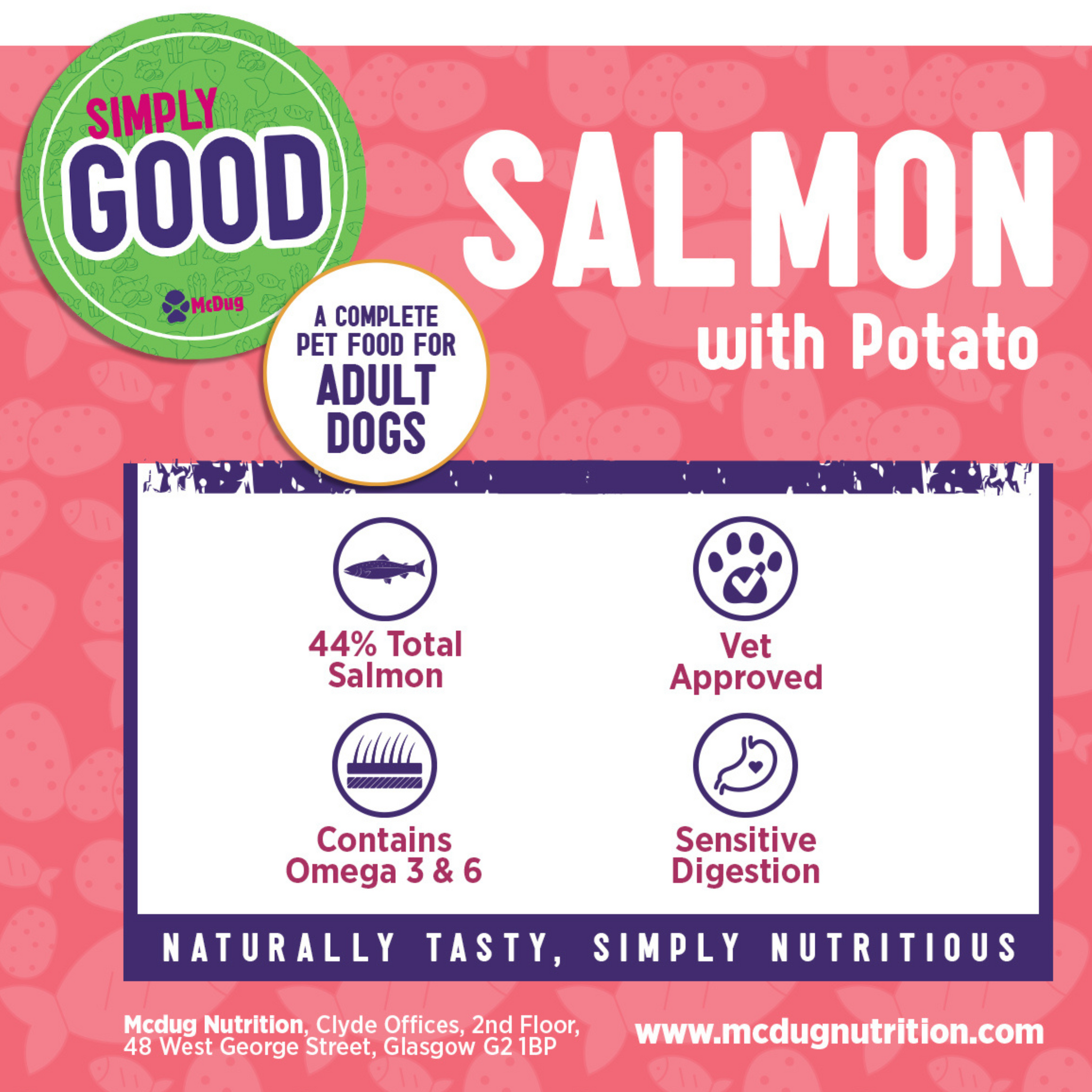 Simply Good Salmon and Potato (Adult Dog)