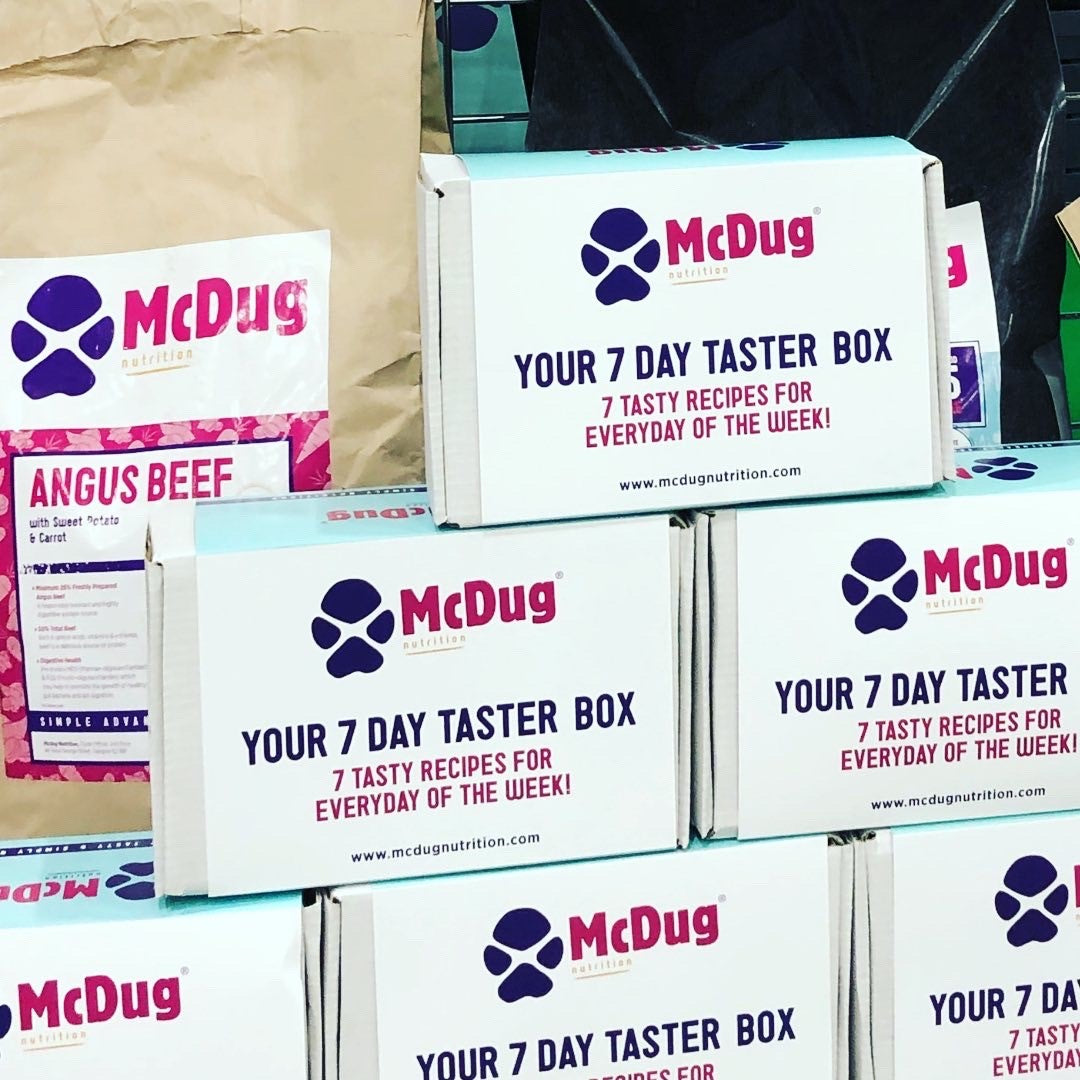 McDug Nutrition 7 Day  Taster Box Limited Stock